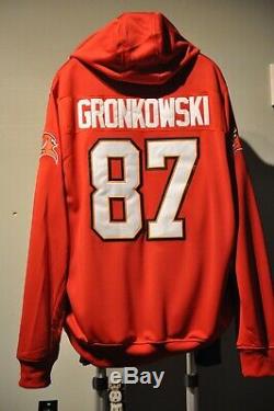 Rob Gronkowski Tampa Bay Bucs Jersey NFL Hooded Sweatshirt Embroidered Hoodie