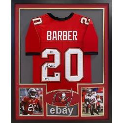 Ronde Barber Framed Jersey Beckett Autographed Signed Tampa Bay Buccaneers