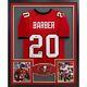 Ronde Barber Framed Jersey Beckett Autographed Signed Tampa Bay Buccaneers