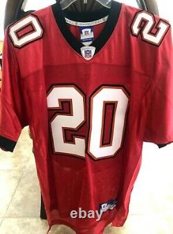 Ronde Barber Tampa Bay Buccaneers authentic Reebok red triple stitched 20 jersey