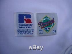 Russell Tampa Bay Devil Rays Baseball MLB Authentic Jersey sz. 44 New NWT vtg