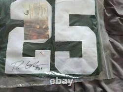 Ryan Grant Hand Signed Green Bay Jersey #25 Green Size 52 With COA New Authentic