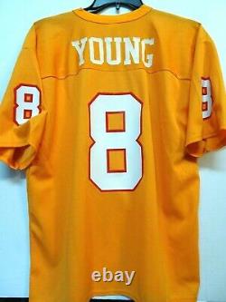 STEVE YOUNG Tampa Bay Buccaneers jersey LARGE Throwback Retro LOGO 7, inc NEW