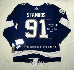 STEVEN STAMKOS size 46 = size Small Tampa Bay Lightning ADIDAS NHL Hockey Jersey