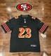 San Francisco 49 Christian Mccaffrey 23 Men's Xxl Jersey Faithful To The Bay New