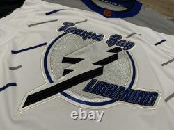 Size XXL NHL Tampa Bay Lightning Fanatics Breakaway Reverse Retro Jersey