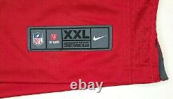 Size XXL Tampa Bay Buccaneers Tom Brady Nike Game Jersey Red On-Field Men's 2XL