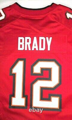 Size XXL Tampa Bay Buccaneers Tom Brady Nike Game Jersey Red On-Field Men's 2XL