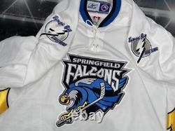 Springfield Falcons Reebok AHL Hockey Jersey Sz 2XL NWT Tampa Bay Patch NWT