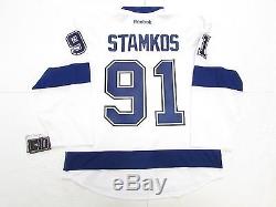 Stamkos Tampa Bay Lightning Away 2015 Stanley Cup Final Reebok Edge 2.0 Jersey