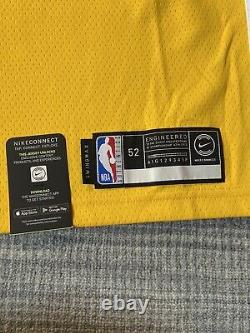 Stephen Curry Bay Yellow Jersey 2021-22 Mens Size Extra Large NEW