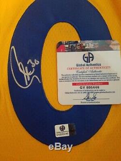 Stephen Curry Golden State Warriors Signed (rare)THE BAY Jersey COA new w tags