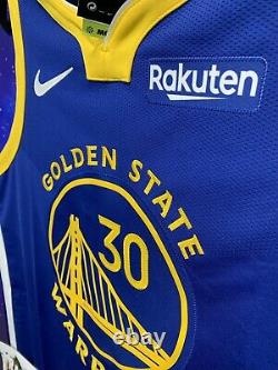 Stephen Curry The Bay Golden State Authentic Warriors Jersey Sz 44 Nba