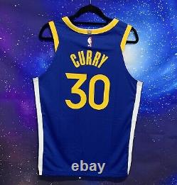 Stephen Curry The Bay Golden State Authentic Warriors Jersey Sz 44 Nba