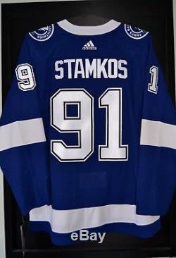 Steven Stamkos Tampa Bay Lightning Adidas Home NHL Hockey Jersey Size 52