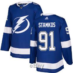 Steven Stamkos Tampa Bay Lightning Adidas Home NHL Hockey Jersey Size 52