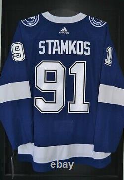 Steven Stamkos Tampa Bay Lightning Adidas Home NHL Hockey Jersey Size 54