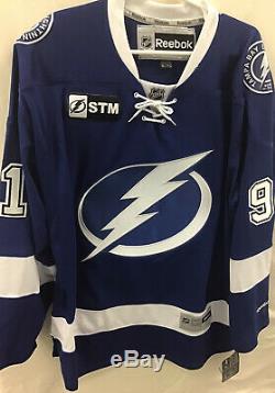 Steven Stamkos Tampa Bay Lightning Blue Reebok Jersey Size XL