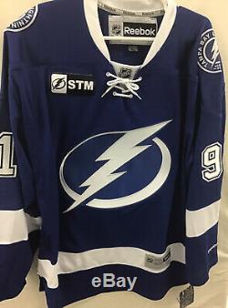 Steven Stamkos Tampa Bay Lightning Blue Reebok Jersey Size XL