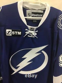 Steven Stamkos Tampa Bay Lightning Blue Reebok Jersey Size XL