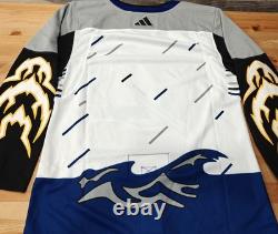 TAMPA BAY LIGHTNING AUTHENTIC ADIDAS REVERSE RETRO 2.0 HOCKEY JERSEY blank 46