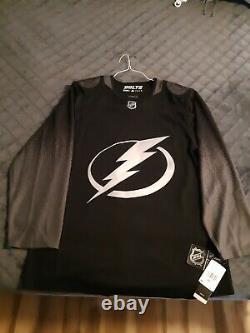 TAMPA BAY LIGHTNING Alternate 3rd Style ADIDAS AUTHENTIC JERSEY Size 46