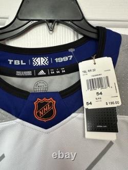 TAMPA BAY LIGHTNING Authentic ADIDAS Reverse Retro 2.0 Hockey Jersey Size 54 NWT