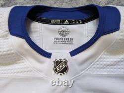 TAMPA BAY LIGHTNING Authentic White Jersey Adidas sz 58 Made in Canada MiC NHL