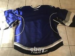 TAMPA BAY LIGHTNING Size 58G Pro Goalie Cut Third Style Jersey Direct From Team