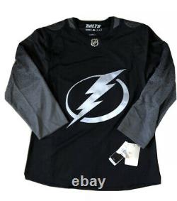 TAMPA BAY LIGHTNING size 46 SMALL Alternate 3rd Style ADIDAS NHL HOCKEY JERSEY