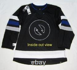 TAMPA BAY LIGHTNING size 46 Small Alternate Adidas Authentic NHL Hockey Jersey