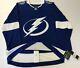 Tampa Bay Lightning Size 50 Medium Adidas Hockey Jersey Climalite Authentic Home