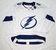 Tampa Bay Lightning Size 52 = Large White Away Adidas Authentic Hockey Jersey