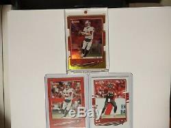 TOM BRADY 2020 TAMPA BAY Jersey Card Lot Donruss Gold #11/25 + Red Proof + Base