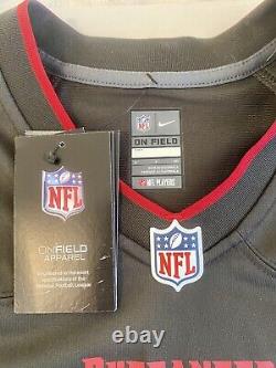 TOM BRADY TAMPA BAY BUCCANEERS PEWTER NIKE Women's Small Jersey New With Tags