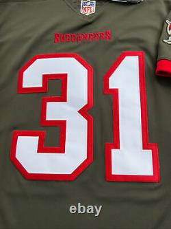 Tampa Bay Buccaneers #31 Winfield Jr Nike On Field Men Jersey Gray Stitched Lg