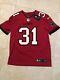 Tampa Bay Buccaneers #31 Winfield Jr Nike On Field Men's Jersey Red Stitched Md