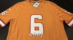 Tampa Bay Buccaneers Baker Mayfield #6 Nike Orange Throwback NFL Game Jersey