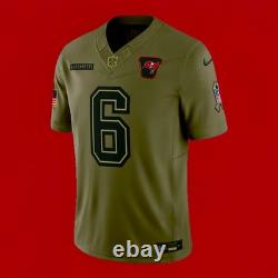 Tampa Bay Buccaneers Baker Mayfield Nike 2025 Salute To Service Limited Jersey