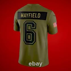 Tampa Bay Buccaneers Baker Mayfield Nike 2025 Salute To Service Limited Jersey