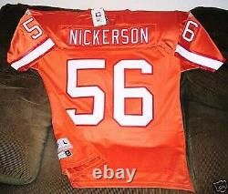 Tampa Bay Buccaneers Bucs Nickerson Orange Retro Vintage Throwback Jersey Nwt