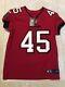 Tampa Bay Buccaneers Devin White #45nike Red Elite Jersey Stitched Size 40
