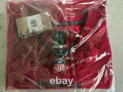 Tampa Bay Buccaneers Emeka Egbuka #9 NFL Draft Red Jersey Men's XXL 2XL New