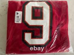 Tampa Bay Buccaneers Emeka Egbuka #9 NFL Draft Red Jersey Men's XXL 2XL New