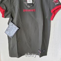 Tampa Bay Buccaneers Football Jersey Mens 40 Grey Nike Elite Authentic Vapor NWT