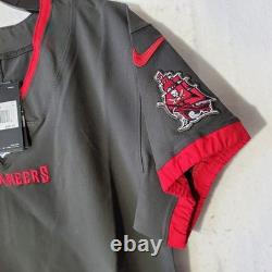 Tampa Bay Buccaneers Football Jersey Mens 40 Grey Nike Elite Authentic Vapor NWT