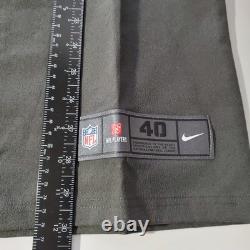 Tampa Bay Buccaneers Football Jersey Mens 40 Grey Nike Elite Authentic Vapor NWT