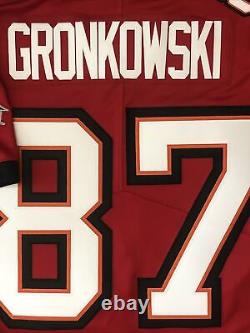 Tampa Bay Buccaneers Gronkowski #87 Nike On Field Men's Jersey Red Stitched Lg