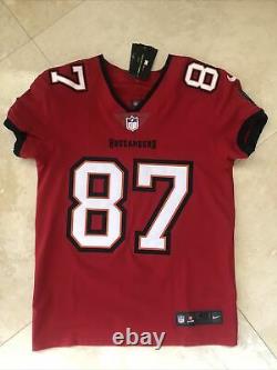 Tampa Bay Buccaneers Gronkowski #87Nike Men's Official NFL Vapor Elite Jersey 40