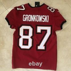 Tampa Bay Buccaneers Gronkowski #87Nike Men's Official NFL Vapor Elite Jersey 40